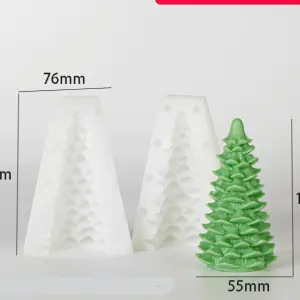 3D Christmas tree Silicone mould