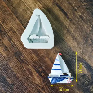 Boat Silicone mould Style 1