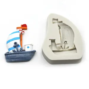Boat Silicone mould Style 3