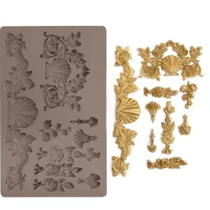 Sea washed Treasures Vintage Art Decor Silicone Mould