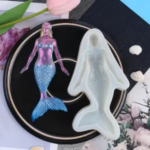Large Mermaid silicone mould Style 4