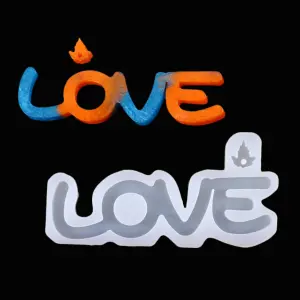 Large Love silicone mould
