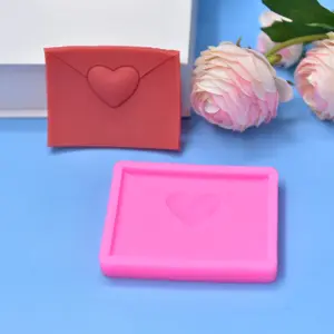 Love Letter Heart silicone mould