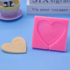 Love Heart Popsicle silicone mould