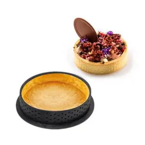 Perforated Round Mousse Cake Ring Non Stick Ring