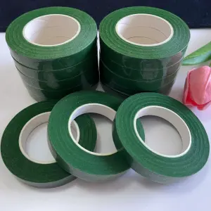 Dark Green Floral tape 18 meters
