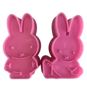 2 pcs Miffy Rabbit Plunger Cutter set