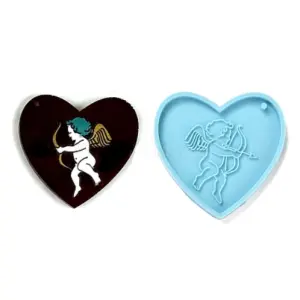 Angel in Heart silicone mould