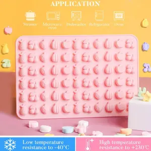 66 cavity Mini Fruits Silicone Mould Style 2