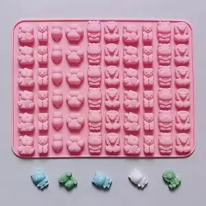 60 Cavity Animal Silicone Mould Style 2