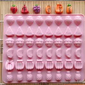 48 cavity Mini Fruits Silicone Mould Style 3