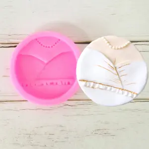 Wedding women dress Silicone Mould