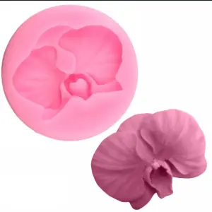 3D Orchid Flower Silicone Mould