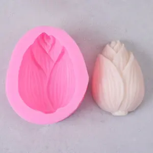 3D Lotus flower silicone mould Style 2