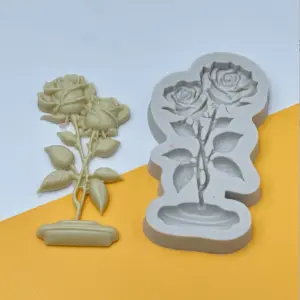 3D Large Rose bouquet shaped Silicone mould