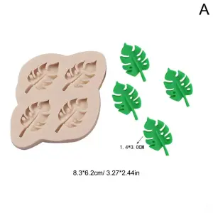Leaf Shape silicone fondant Mould