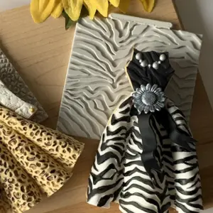 Zebra Texture silicone mould