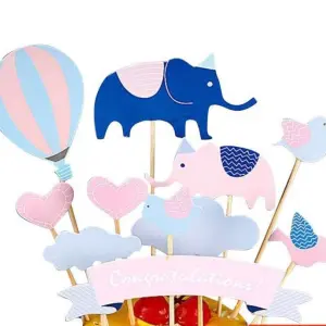 Congratulations Cake/cupcake Topper set