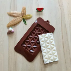 3d triangle shaped Chocolate bar Mould