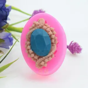 Jewelry stud theme silicone mould