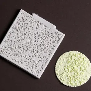 Floral Texture Silicone Mould