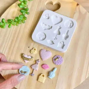 Girls Fashion Party silicone mould