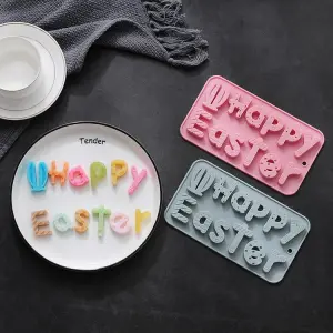 Easter Letter theme Silicone Mould